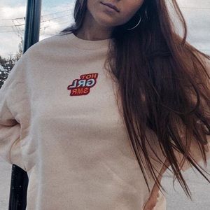 Megan the stallion hot girl summer logo on a crewneck